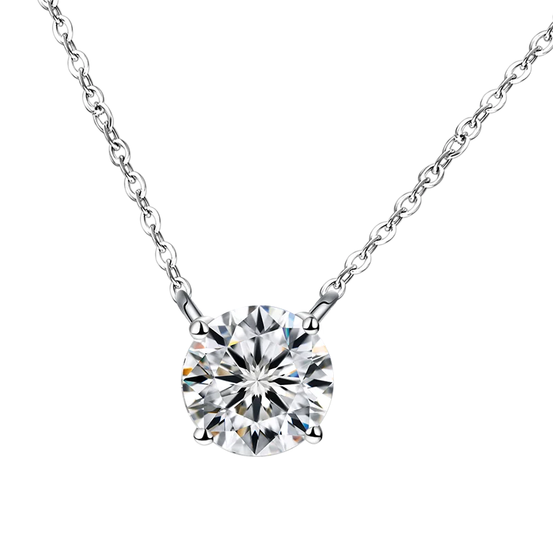 Moissanite Diamond Necklace for Women
