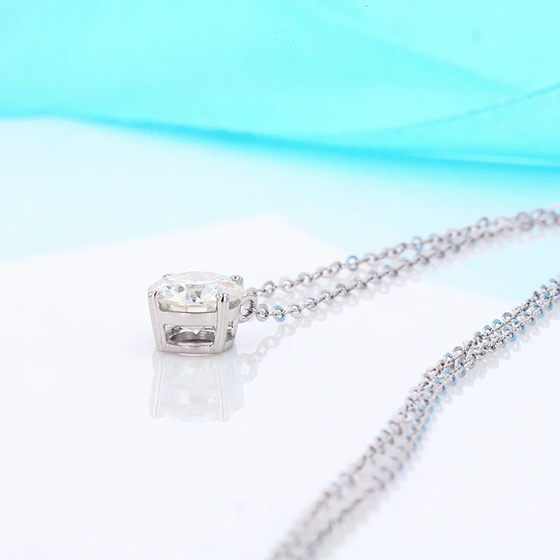 Moissanite Diamond Necklace for Women Moissanite Diamond Necklace for Women