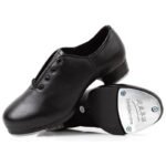 Zapatos de claqué de piel para hombre, mujer y niño