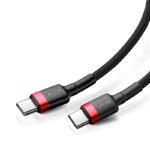 Cable USB-C a USB-C de Doble Lado para Carga y Conexión