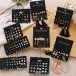 Set de Pendientes Elegantes para Mujer