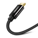 Cable Micro USB Trenzado de Colores para Carga y Conexión