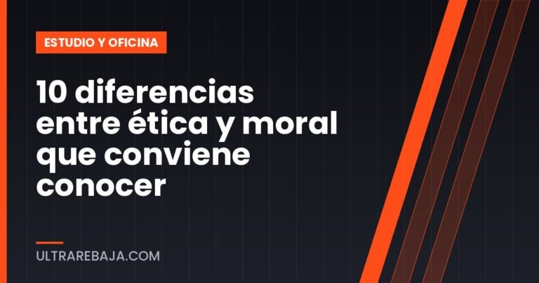 10 diferencias entre ética y moral que conviene conocer