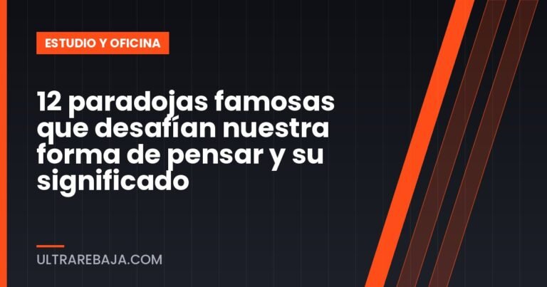 12 paradojas famosas que desafían nuestra forma de pensar y su significado