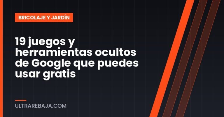 19 juegos y herramientas ocultos de Google que puedes usar gratis
