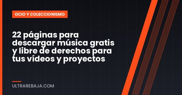 22 páginas para descargar música gratis y libre de derechos para tus vídeos y proyectos