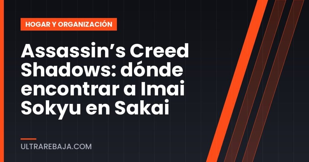 Assassin’s Creed Shadows: dónde encontrar a Imai Sokyu en Sakai