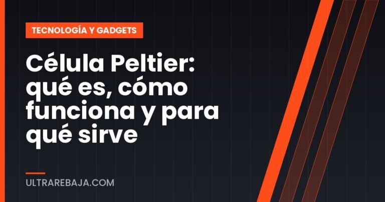 Célula Peltier: qué es, cómo funciona y para qué sirve