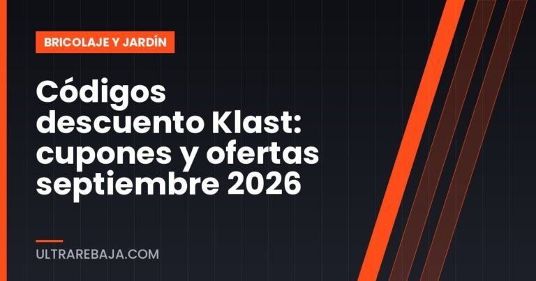 Códigos descuento Klast: cupones y ofertas septiembre 2026