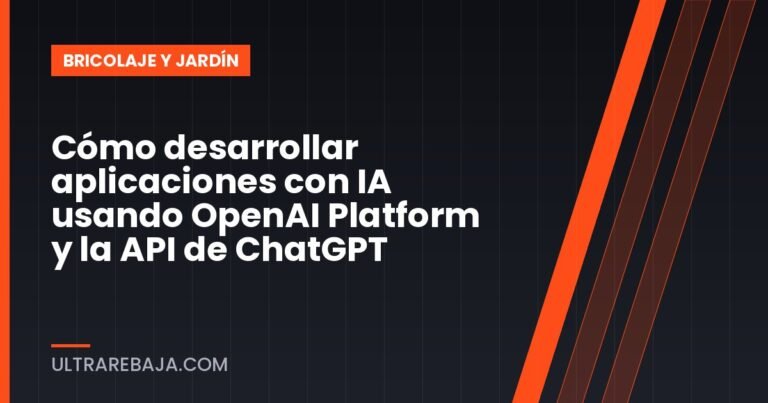Cómo desarrollar aplicaciones con IA usando OpenAI Platform y la API de ChatGPT