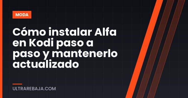 Cómo instalar Alfa en Kodi paso a paso y mantenerlo actualizado