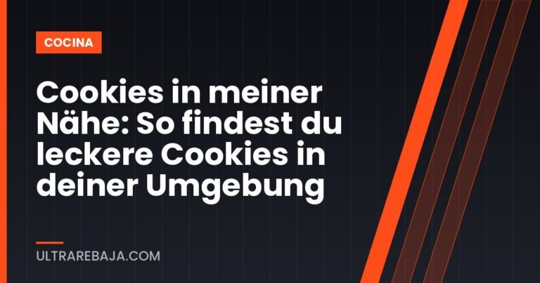 Cookies in meiner Nähe: So findest du leckere Cookies in deiner Umgebung
