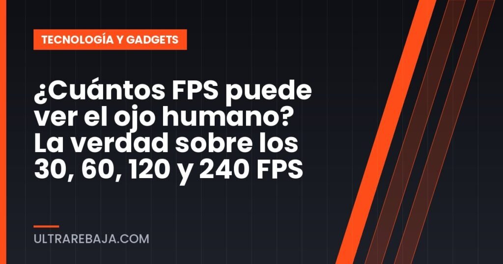 ¿Cuántos FPS puede ver el ojo humano? La verdad sobre los 30, 60, 120 y 240 FPS