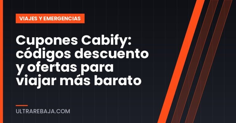 Cupones Cabify: códigos descuento y ofertas para viajar más barato