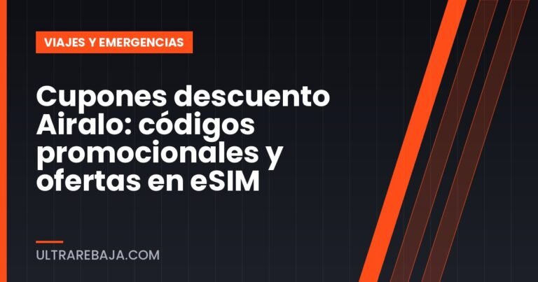 Cupones descuento Airalo: códigos promocionales y ofertas en eSIM