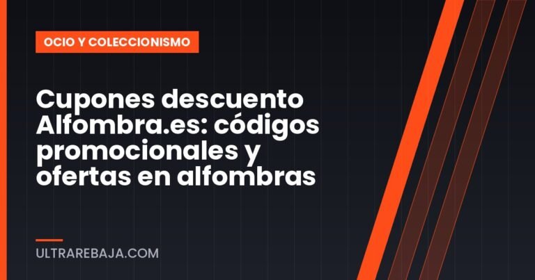 Cupones descuento Alfombra.es: códigos promocionales y ofertas en alfombras