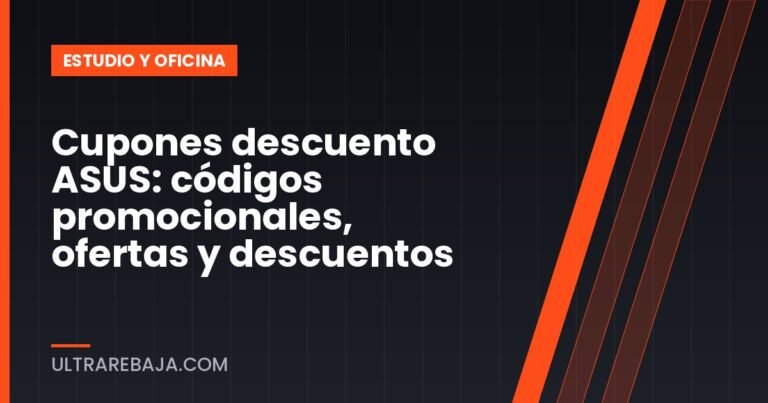 Cupones descuento ASUS: códigos promocionales, ofertas y descuentos