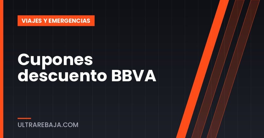 Cupones descuento BBVA