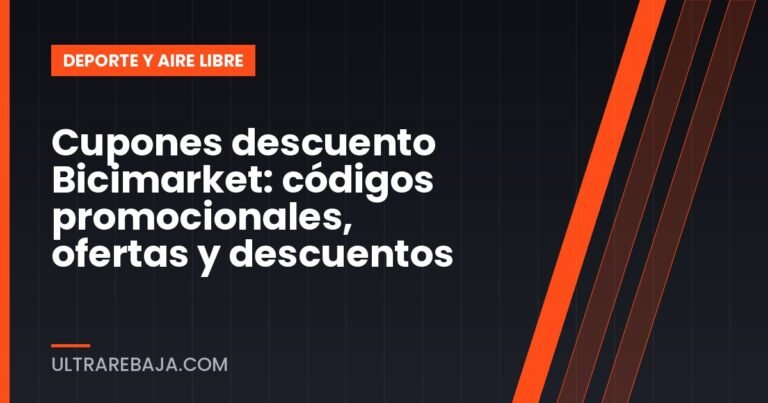 Cupones descuento Bicimarket: códigos promocionales, ofertas y descuentos