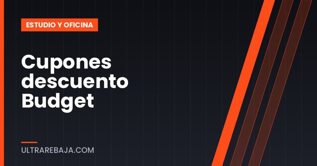 Cupones descuento Budget
