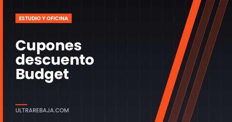 Cupones descuento Budget