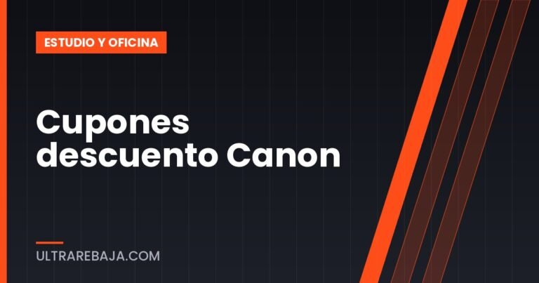 Cupones descuento Canon