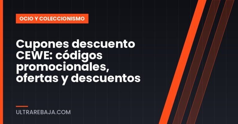 Cupones descuento CEWE: códigos promocionales, ofertas y descuentos