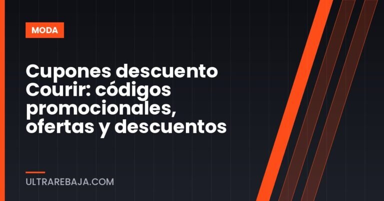 Cupones descuento Courir: códigos promocionales, ofertas y descuentos