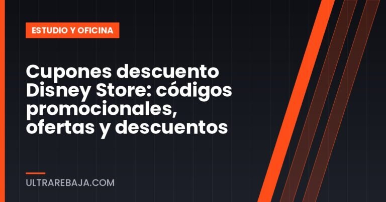 Cupones descuento Disney Store: códigos promocionales, ofertas y descuentos
