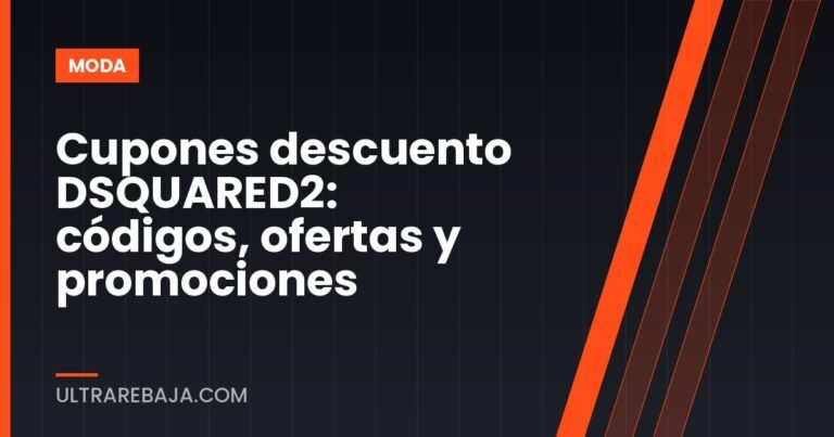 Cupones descuento DSQUARED2: códigos, ofertas y promociones