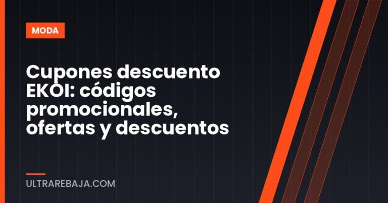 Cupones descuento EKOI: códigos promocionales, ofertas y descuentos