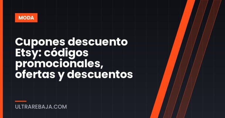 Cupones descuento Etsy: códigos promocionales, ofertas y descuentos