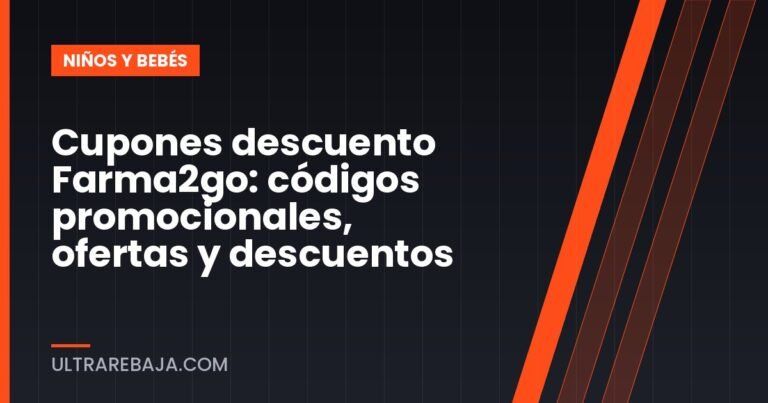 Cupones descuento Farma2go: códigos promocionales, ofertas y descuentos