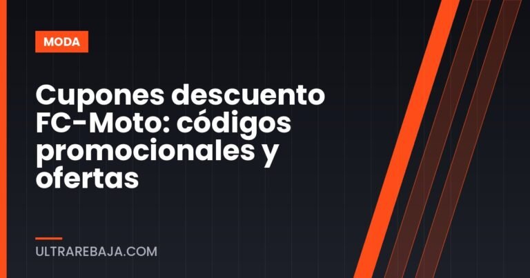 Cupones descuento FC-Moto: códigos promocionales y ofertas