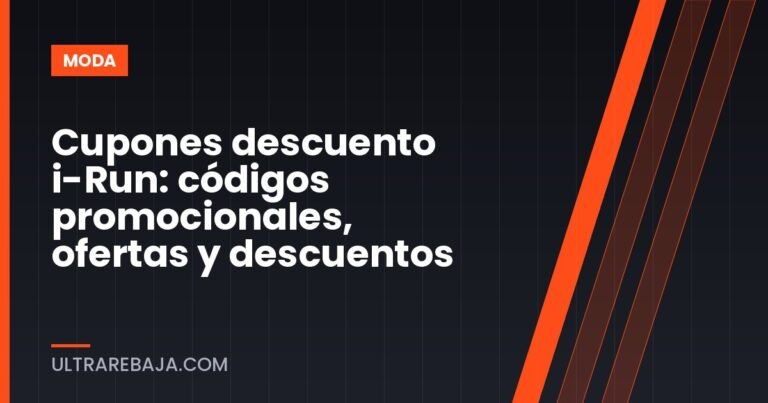 Cupones descuento i-Run: códigos promocionales, ofertas y descuentos