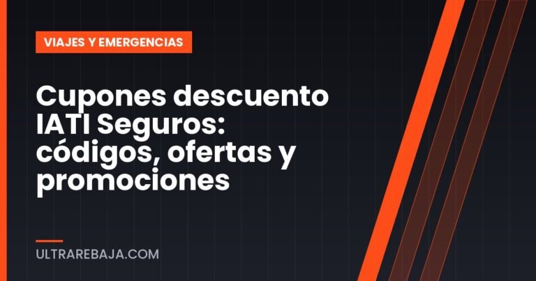 Cupones descuento IATI Seguros: códigos, ofertas y promociones