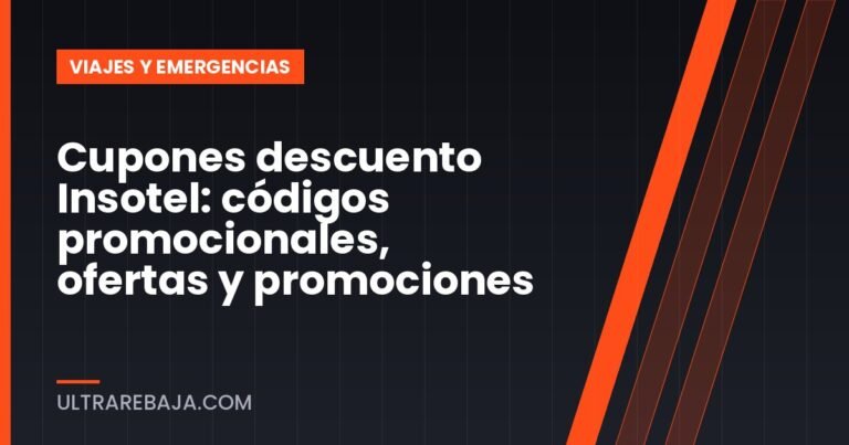 Cupones descuento Insotel: códigos promocionales, ofertas y promociones