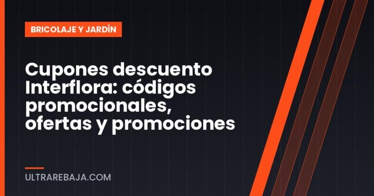 Cupones descuento Interflora: códigos promocionales, ofertas y promociones