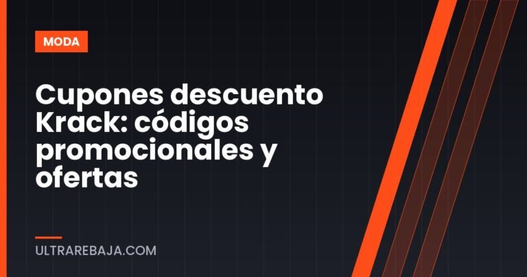 Cupones descuento Krack: códigos promocionales y ofertas