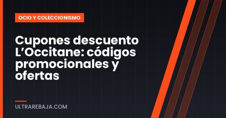 Cupones descuento L’Occitane: códigos promocionales y ofertas
