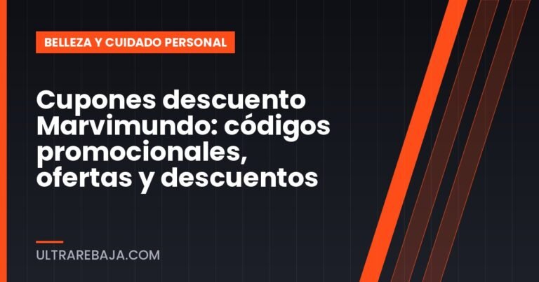 Cupones descuento Marvimundo: códigos promocionales, ofertas y descuentos