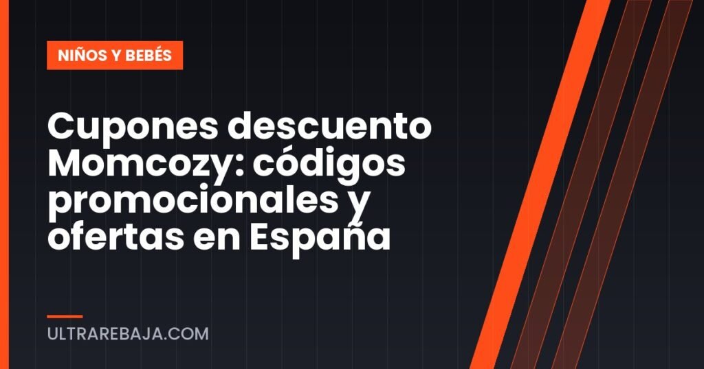 Cupones descuento Momcozy: códigos promocionales y ofertas en España