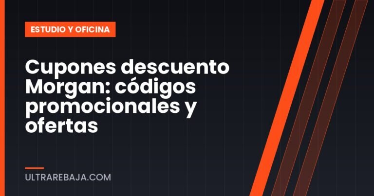 Cupones descuento Morgan: códigos promocionales y ofertas