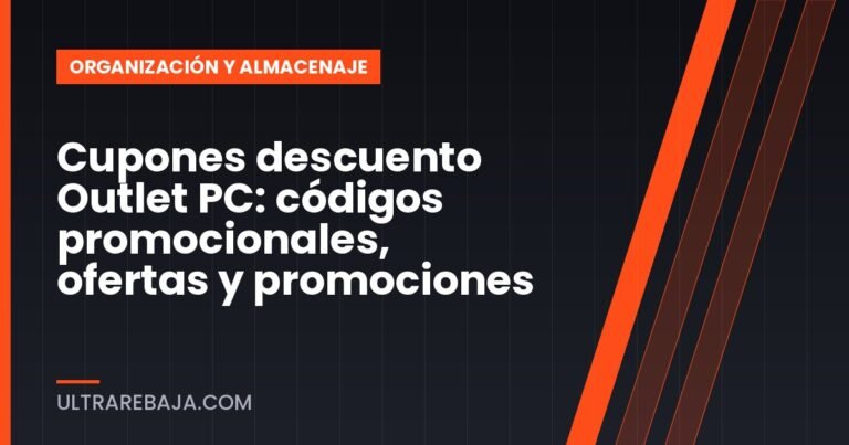 Cupones descuento Outlet PC: códigos promocionales, ofertas y promociones