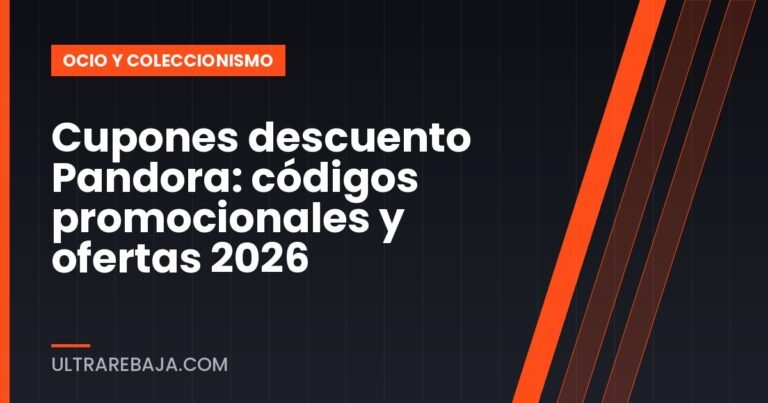 Cupones descuento Pandora: códigos promocionales y ofertas 2026