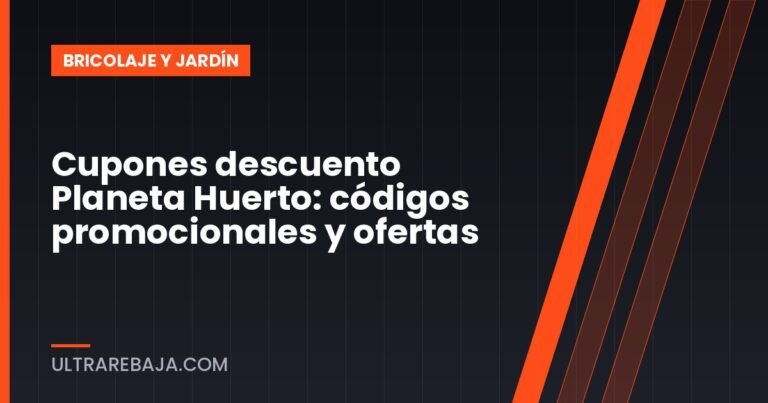 Cupones descuento Planeta Huerto: códigos promocionales y ofertas