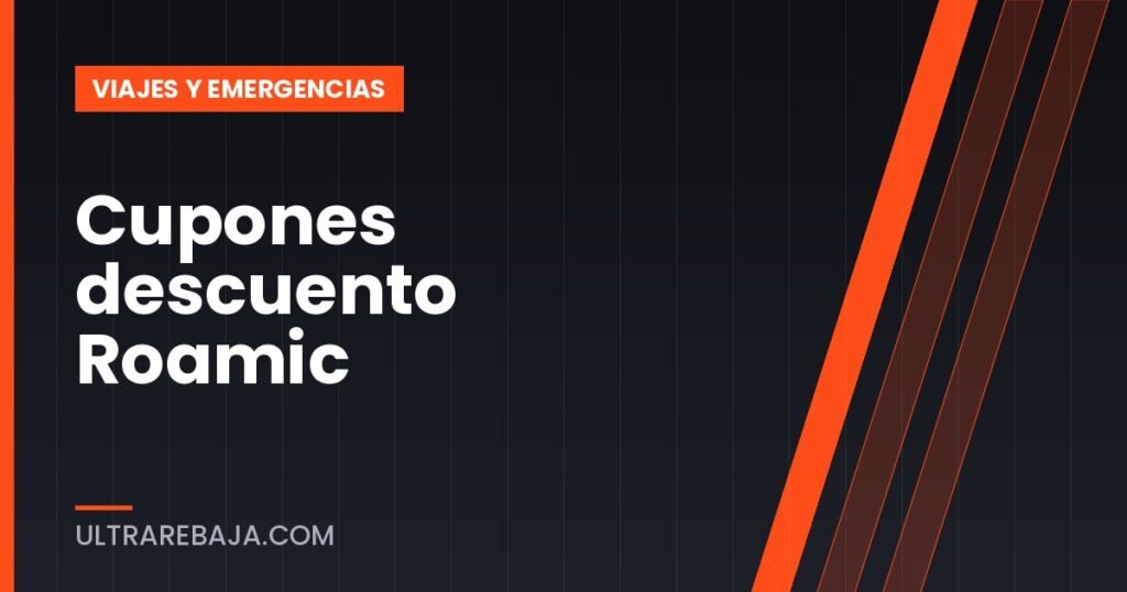 Cupones descuento Roamic