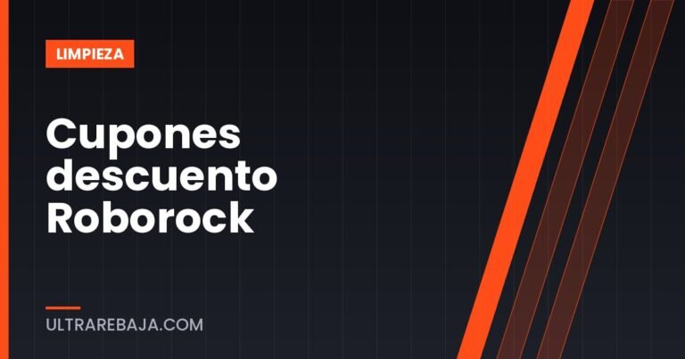 Cupones descuento Roborock