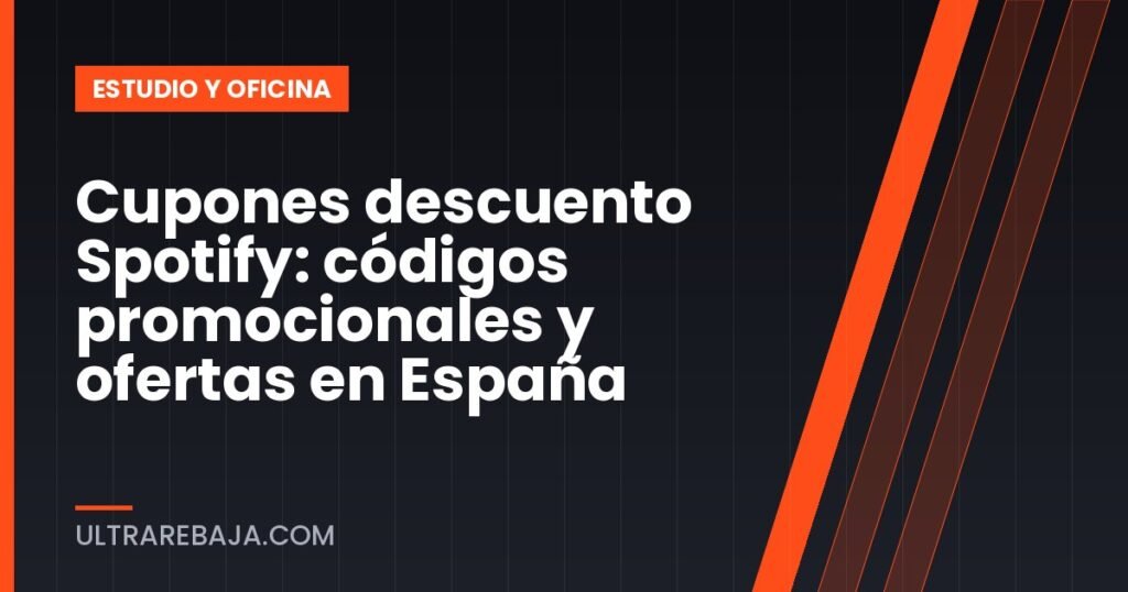Cupones descuento Spotify: códigos promocionales y ofertas en España
