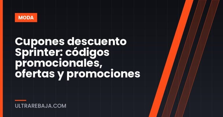 Cupones descuento Sprinter: códigos promocionales, ofertas y promociones